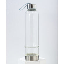 Load image into Gallery viewer, Crystal Glass Water Bottle